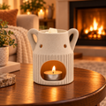 Brûleur à fondants : vase beige  - gamme maison
