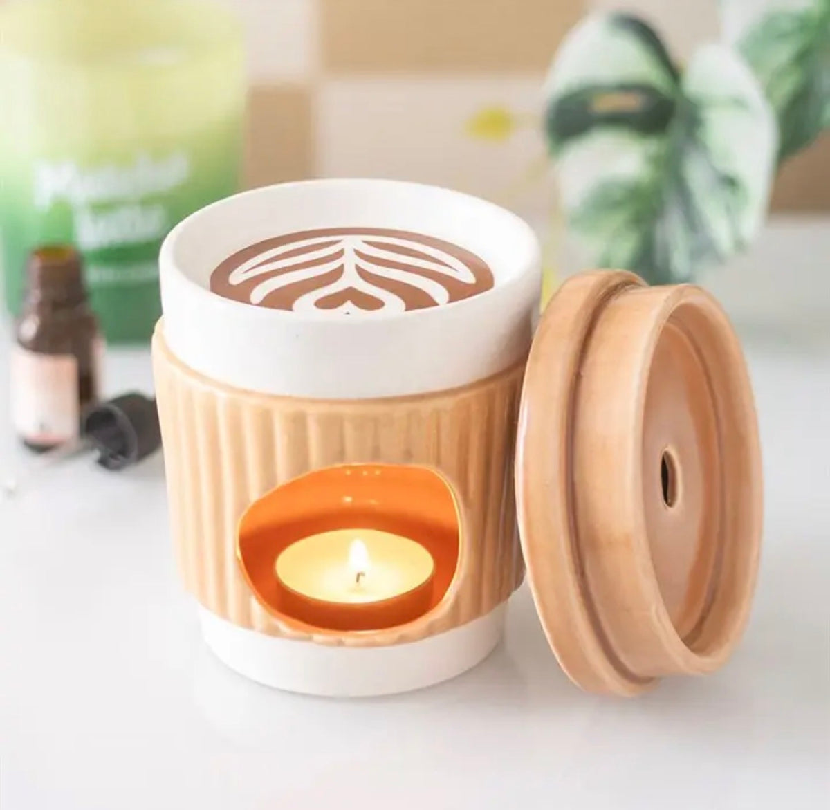 Brûleur à fondants : tasse de café- gamme maison