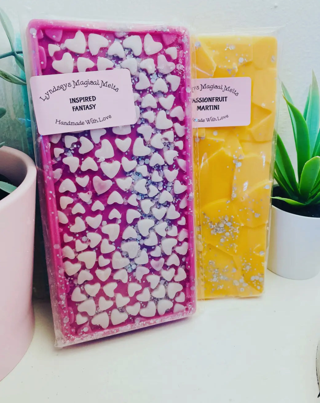 Tablette fondant parfumé artisanal  - maison