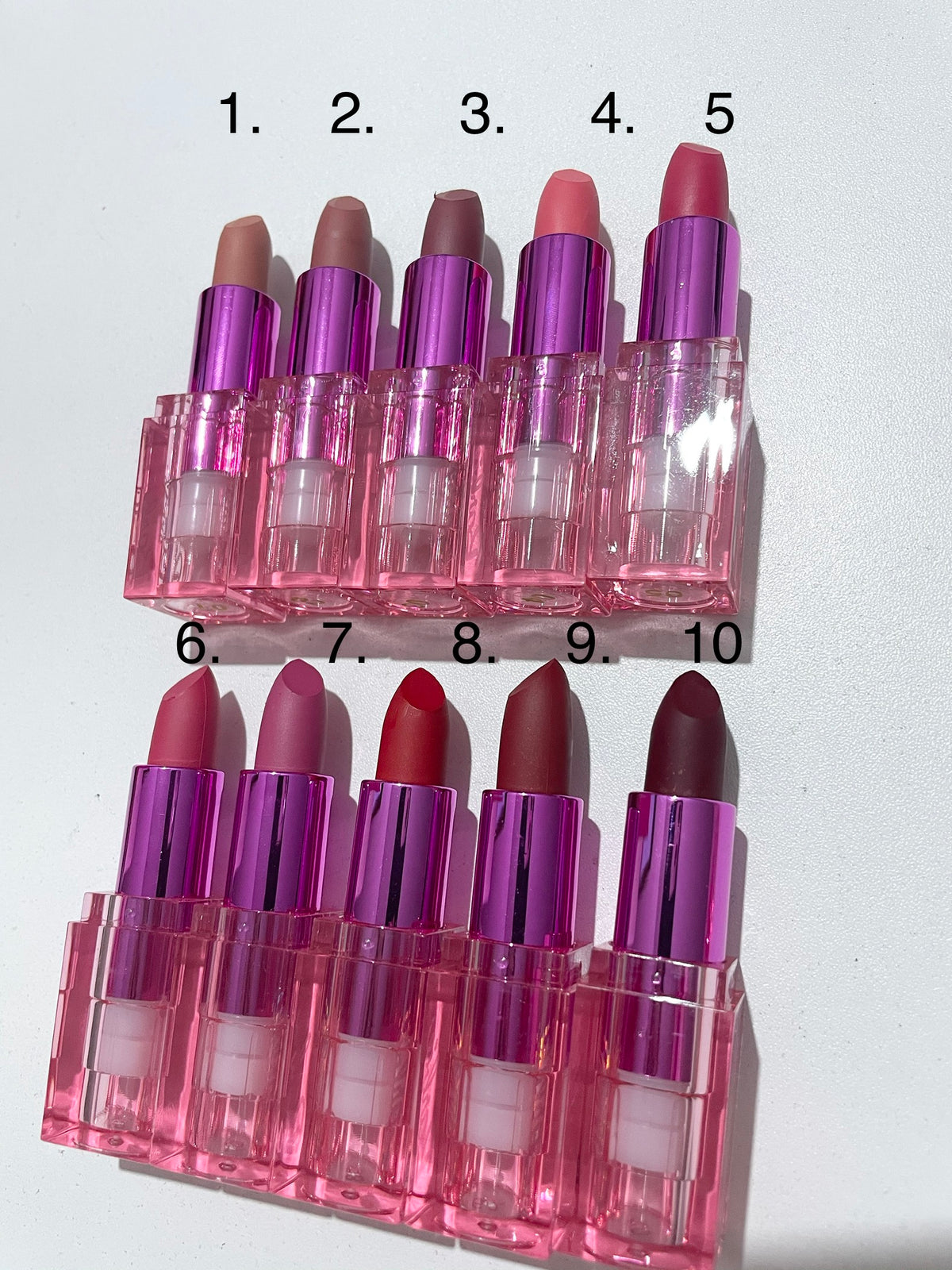 Rouge à lèvres mattes Barbie