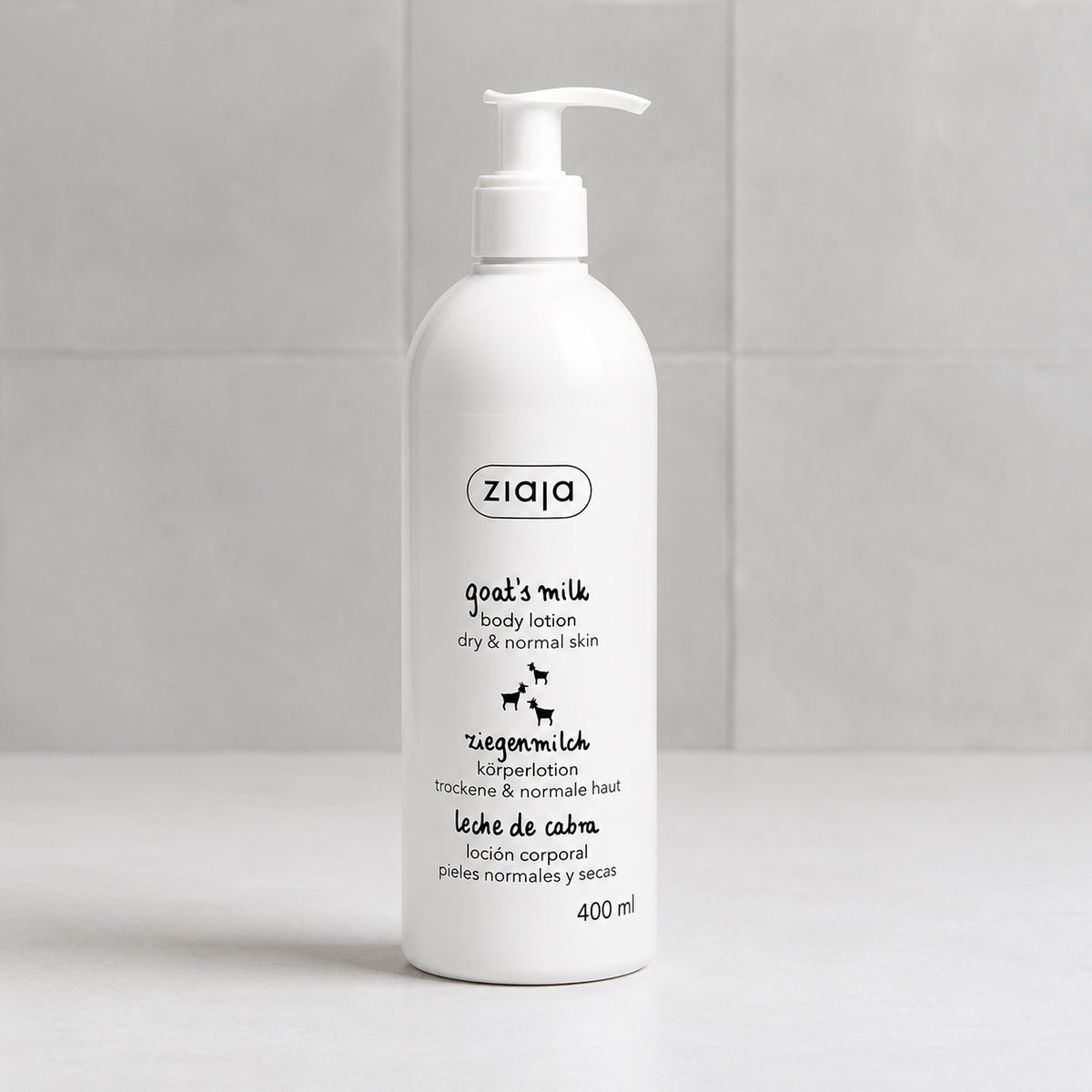 Lotion hydratante corps lait de chèvre - Ziaja