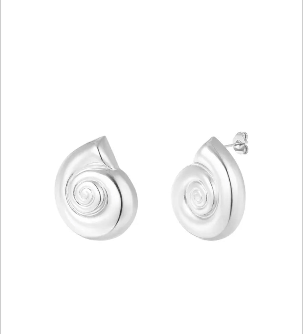 Boucles d’oreilles escargot - Acier Inoxydable