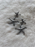 Boucles d’oreilles étoiles de mer - Acier inoxydable