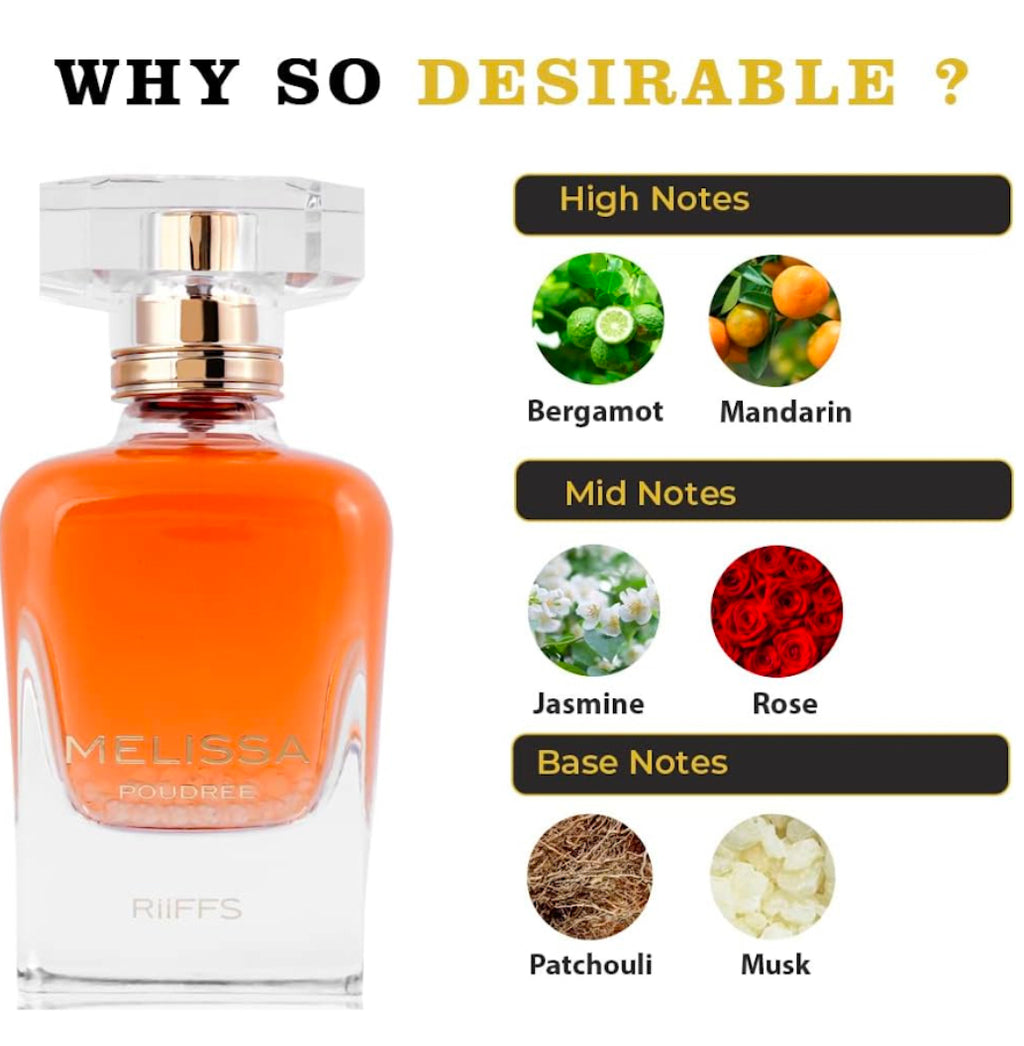 Parfum dubaï - Melissa poudrée