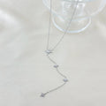 Collier étoile argenté - Acier Inoxydable