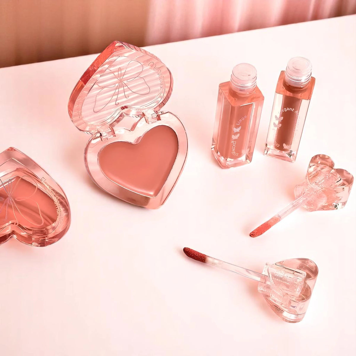 Coffret papillon gloss et blush - Kevin and coco