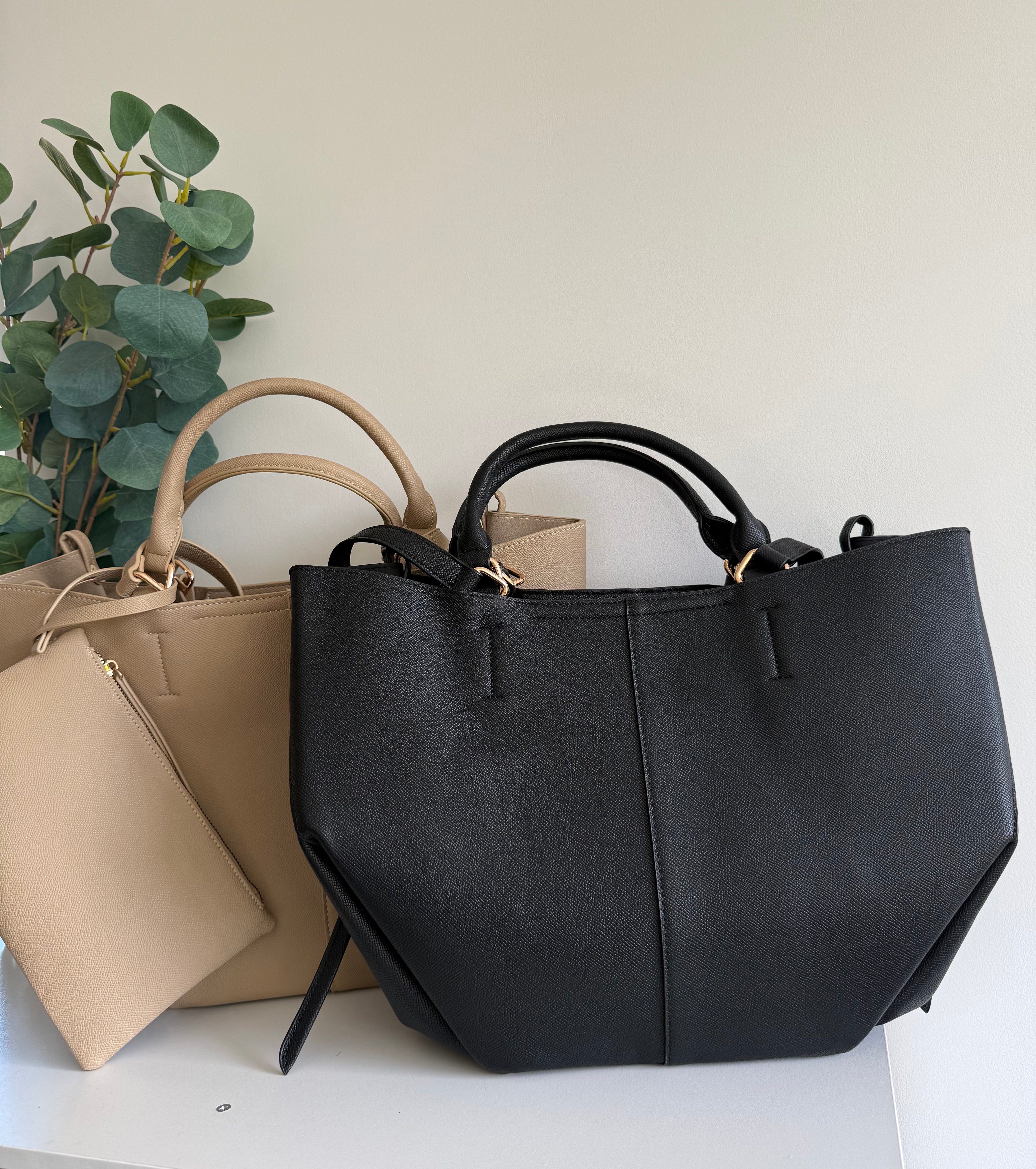 Grand sac à main - Perle
