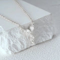 Collier strass Argent S925 - Argent
