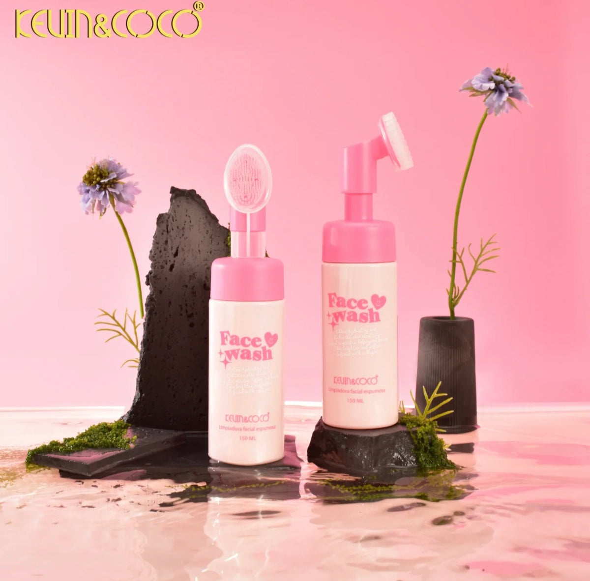 Mousse nettoyante visage - Kevin&coco