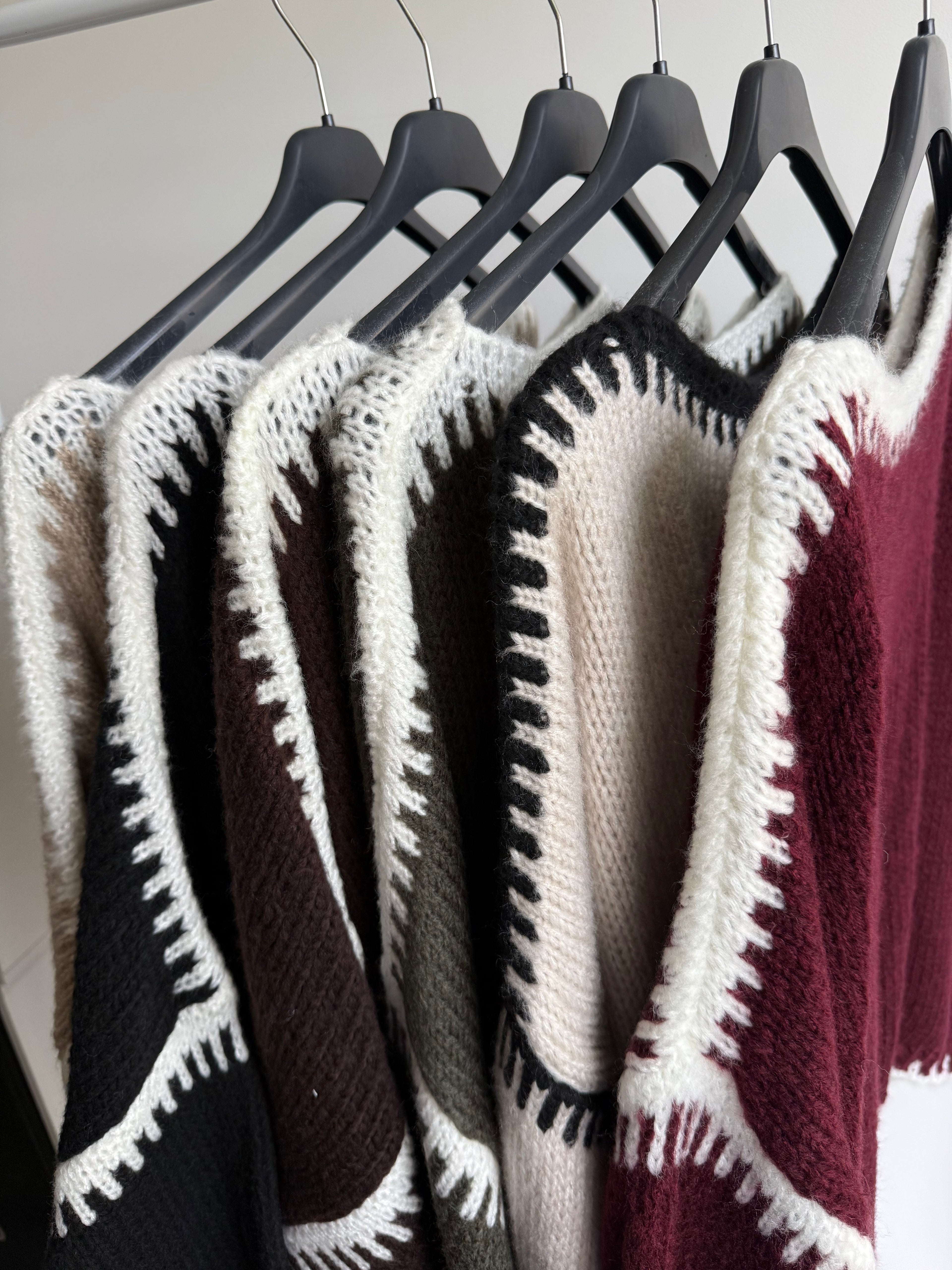 Pull oversize bicolore - Vêtement